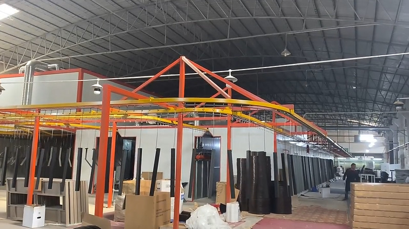 Foshan Woderful furniture Co., Ltd. ligne de production du fabricant